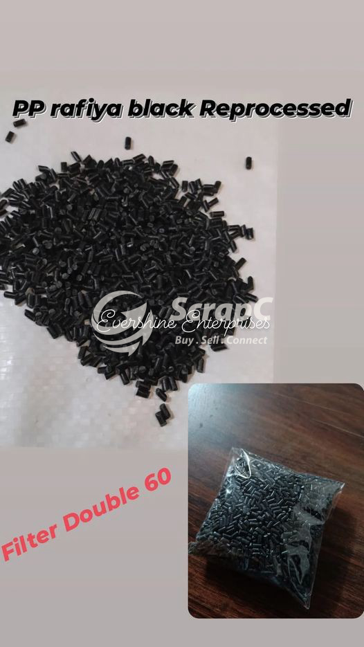 PP Rafiya Black | Plastic Polypropylene (PP) Granules | ScrapC | S-24D133