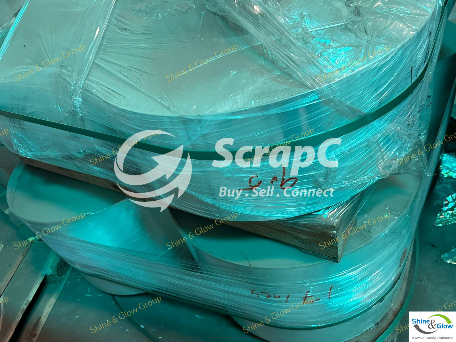 Polyester Film Roll Transparent | Plastic PETG Rolls | ScrapC | S-24H018