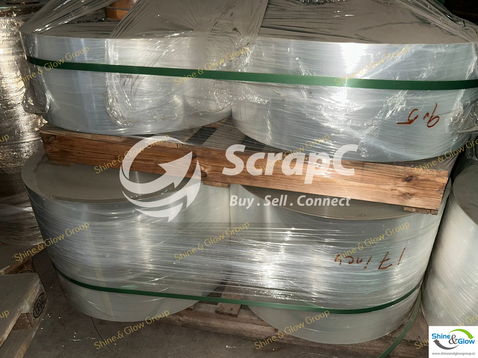 Polyester Film Roll Transparent | Plastic PETG Rolls | ScrapC | S-24H018