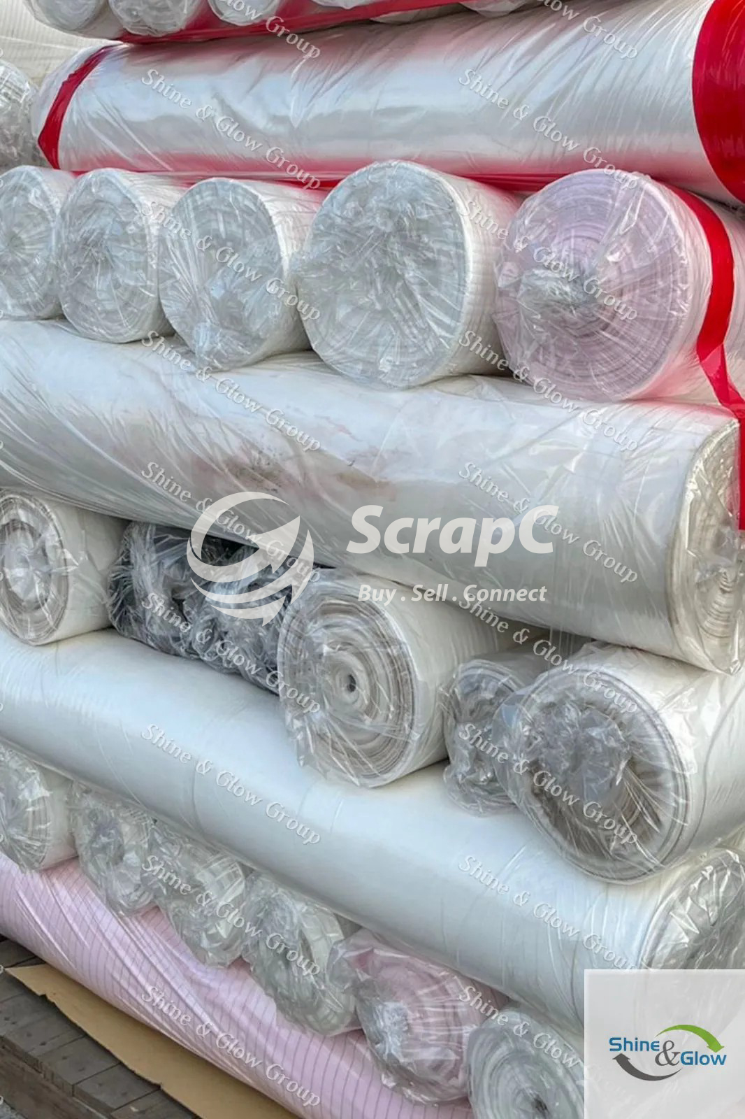 Polyester Fabric textile rolls in lot Gujarat | Fabric Polyester Lot ...